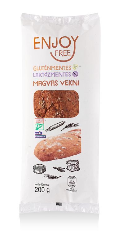 Enjoy free! Gluténmentes vekni fehér / magvas 200 g