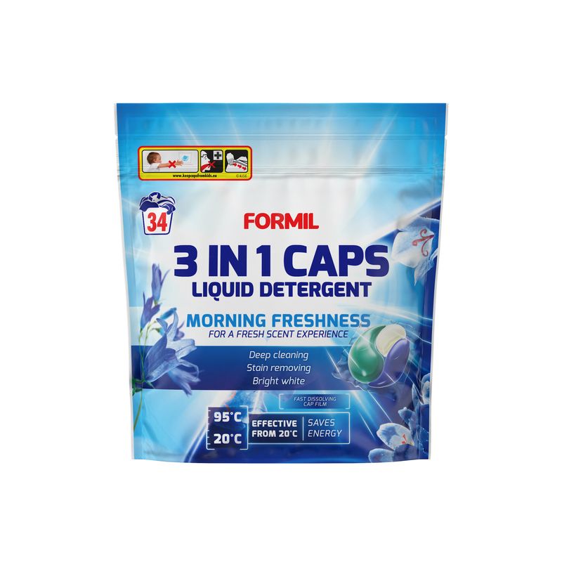 Formil Mosókapszula 3in1 , 34x13g, 34 mosás