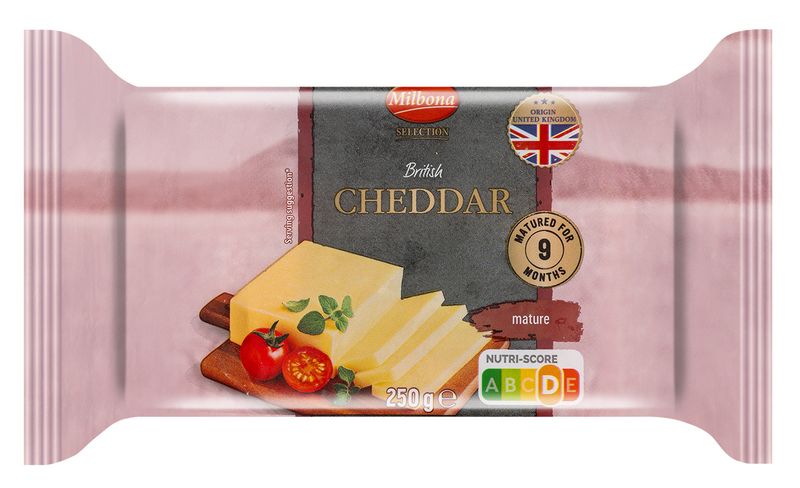 Milbona Cheddar sajt SK4, 200g, 250g,