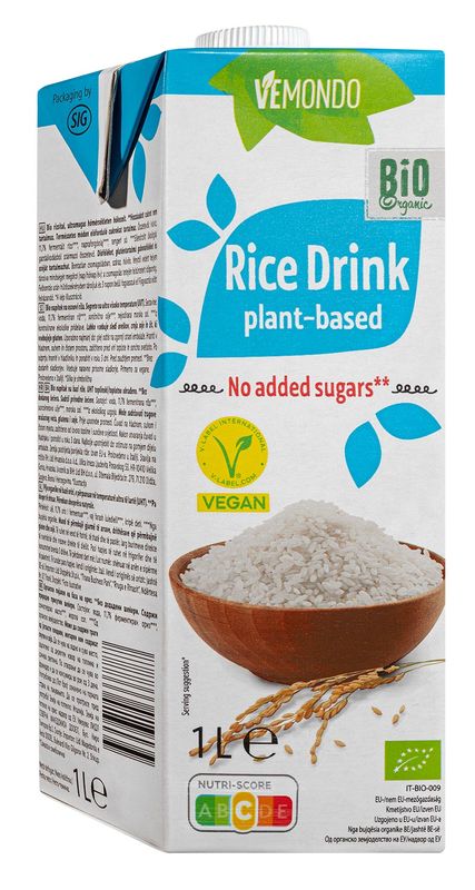 Vemondo Bio rizsital 12% , 1l