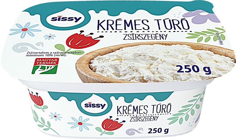 Sissy krémes zsírszeg. túró