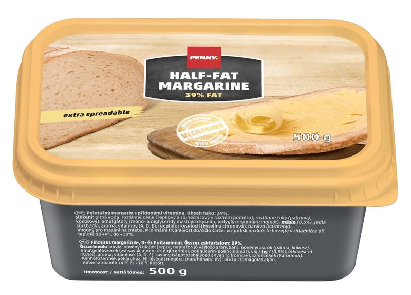 Penny margarin 39% 500g