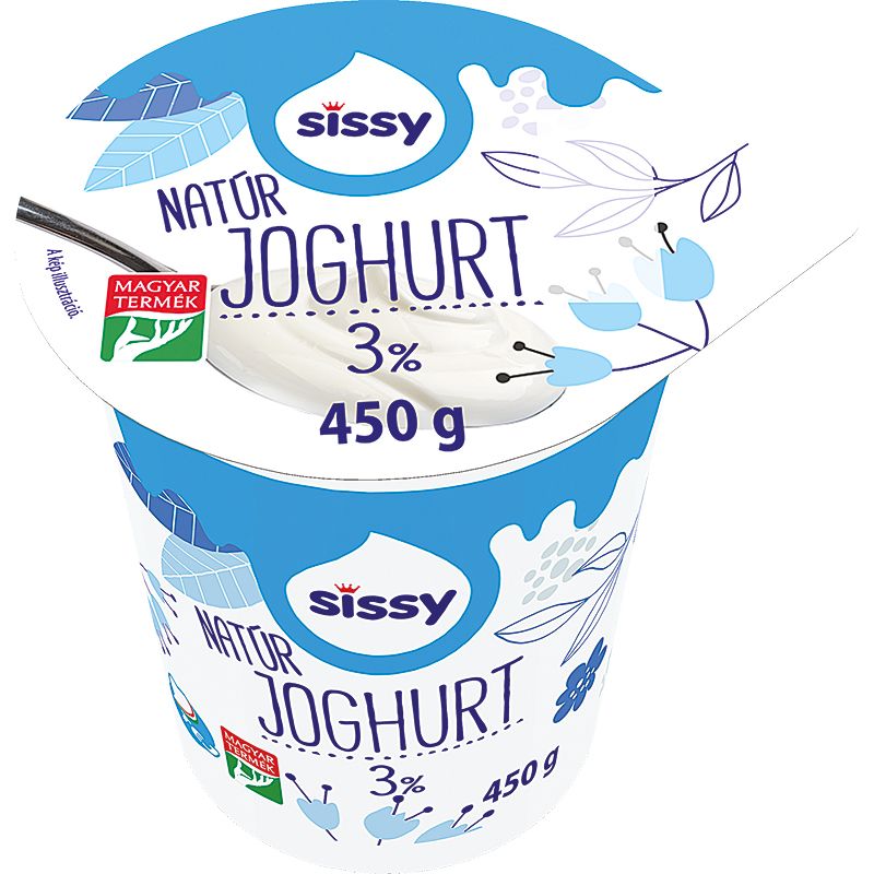 Arfigyelo product data sample: Sissy natúr joghurt