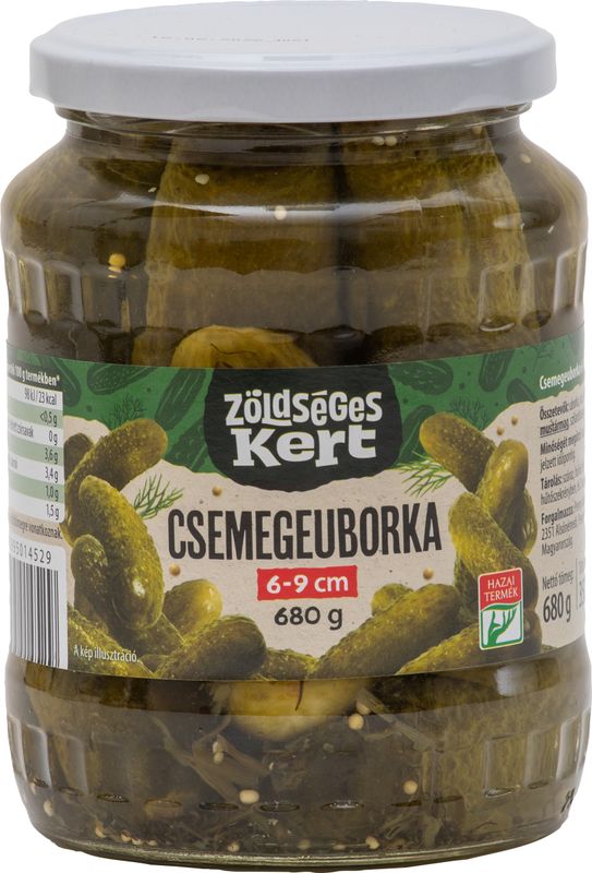 Z.kert csemegeuborka 6-9cm