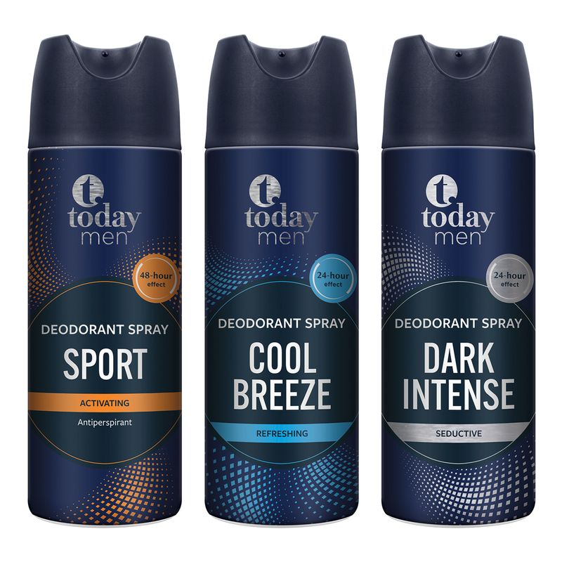 Today deospray men többféle