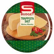 S-Budget félzsíros, félkemény trappista sajt